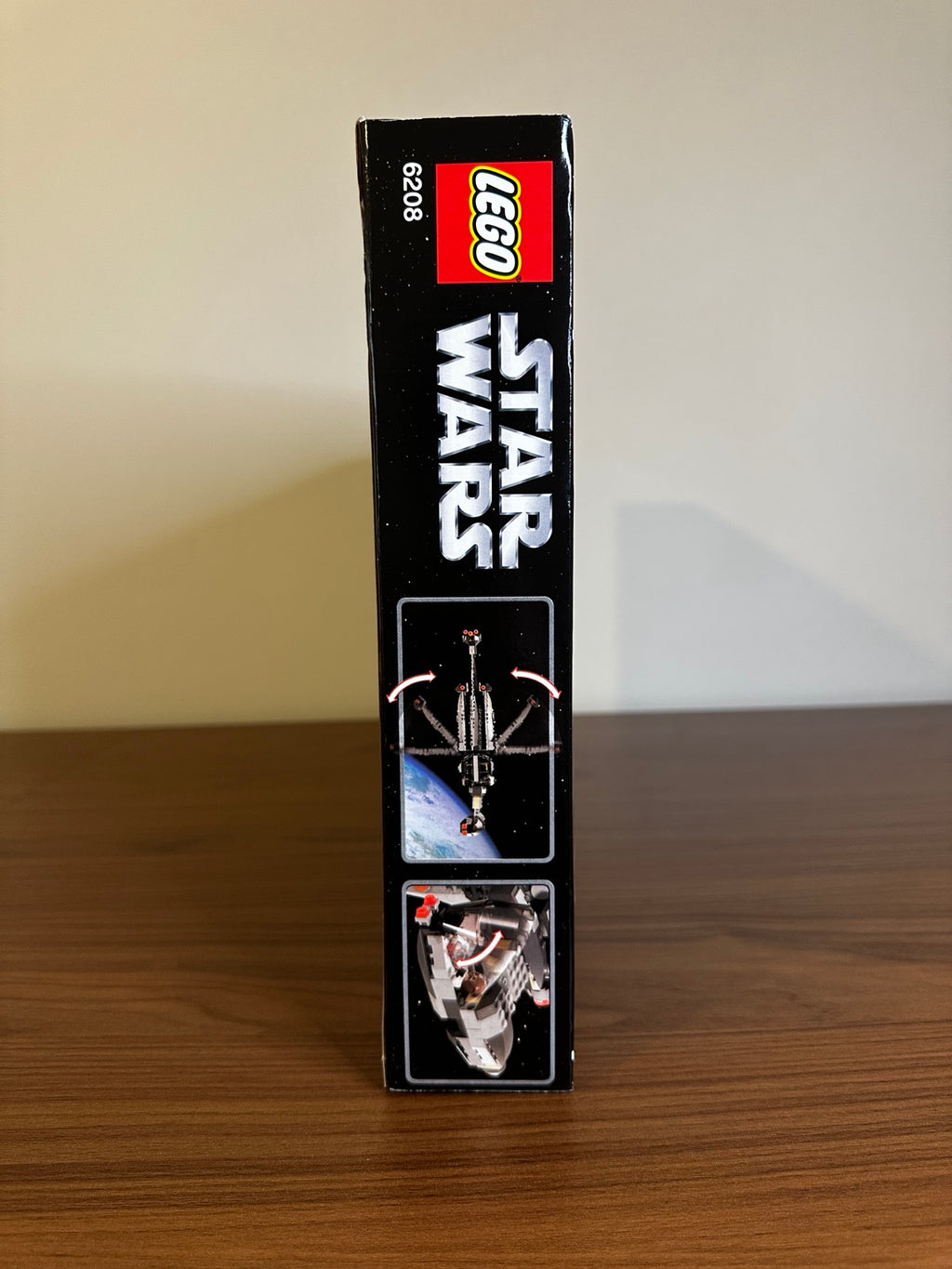 LEGO Star Wars 6208 B-wing Fighter sealed box side
