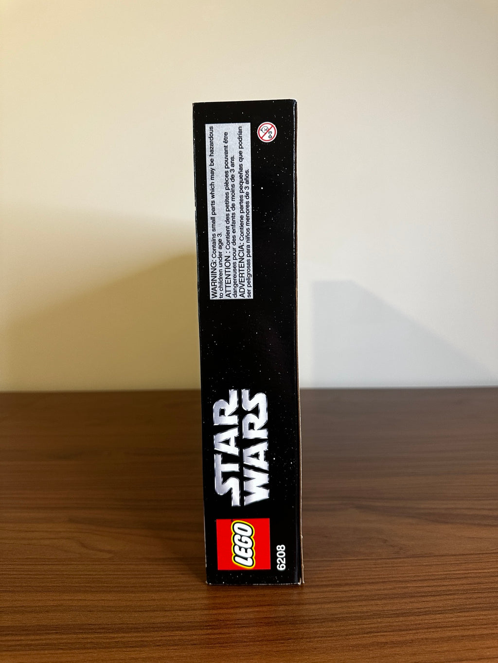 LEGO Star Wars 6208 B-wing Fighter sealed box opposite side