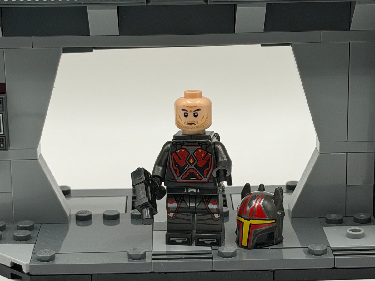 Genuine LEGO Gar Saxon sw1162 unmasked front