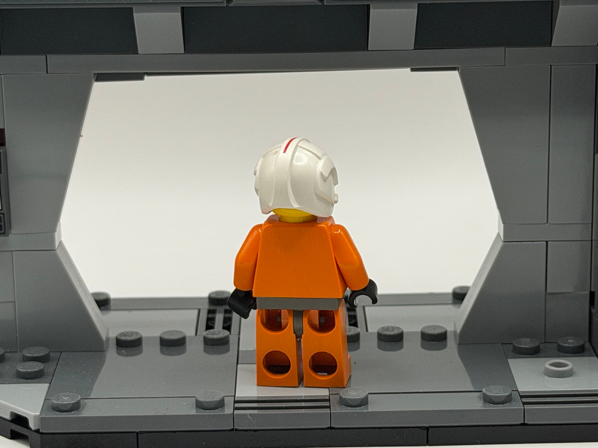 Genuine LEGO Luke Skywalker sw0019 back