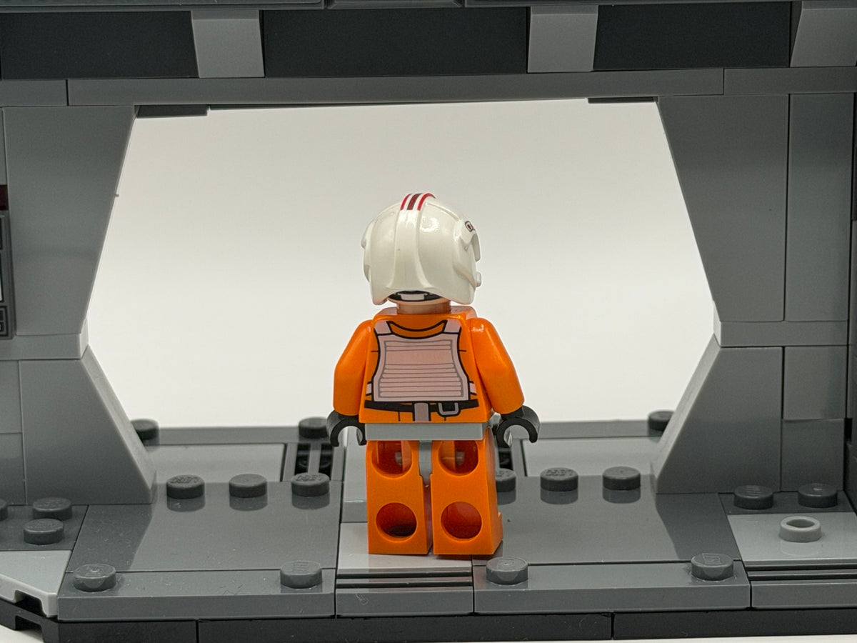 Luke Skywalker sw0991 LEGO Star Wars minifigure back