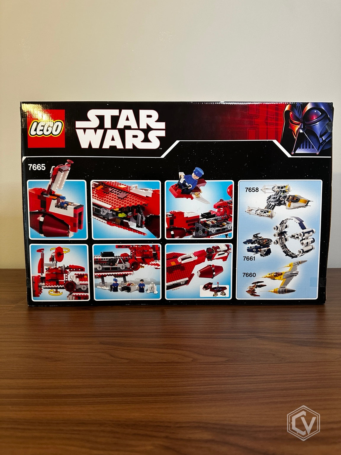LEGO Star Wars Republic Cruiser 7665 sealed box back